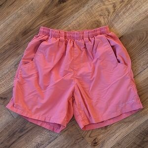 Columbia PFG Salmon Shorts, Size S, Pockets